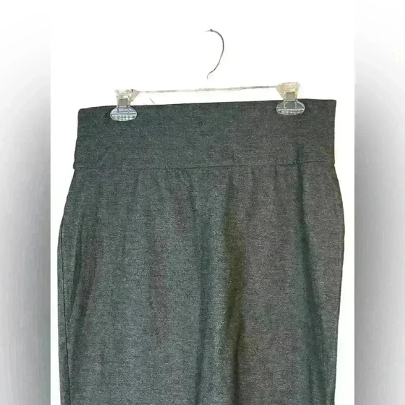 Eileen Fisher Jersey Knit Stretch Mini Skirt Size Small Dark Gray Comfort - Picture 4 of 9